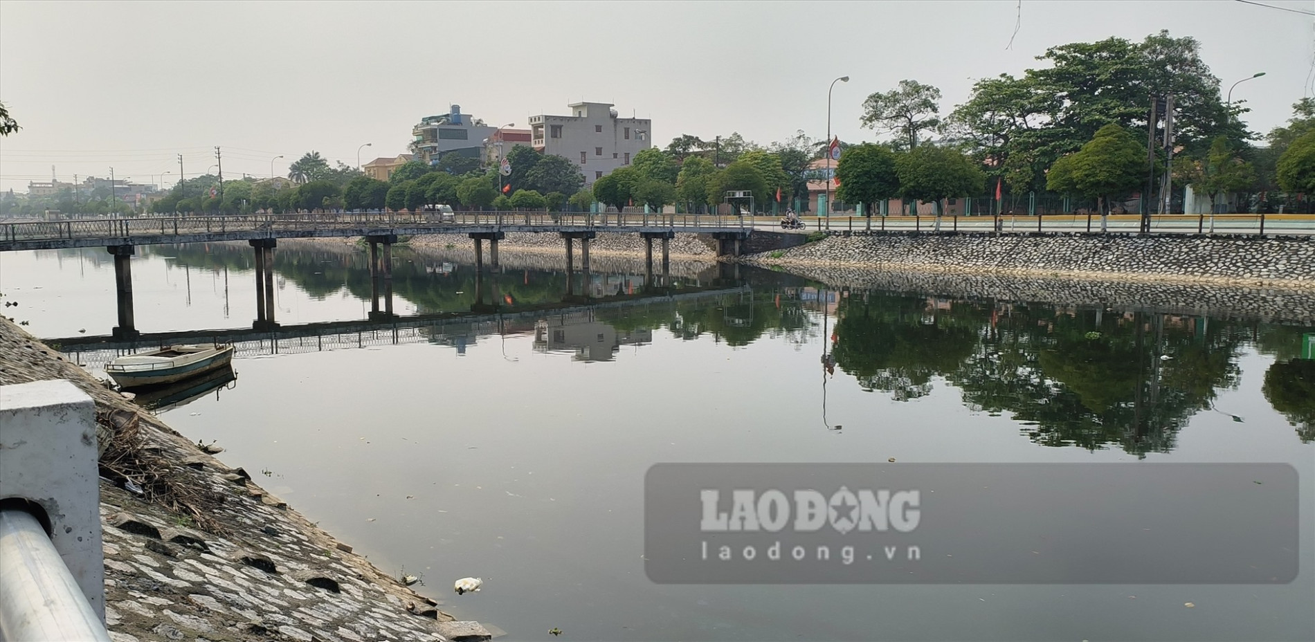 Thái Bình: Chưa tìm ra nguồn xả thải khiến sông Pari bị ô nhiễm