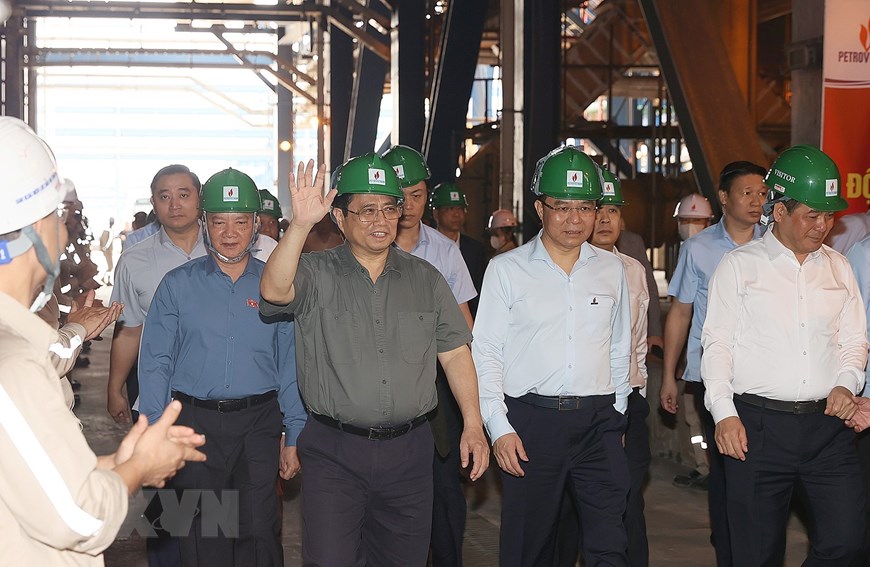 Thủ tướng dự lễ khánh thành Nhà máy nhiệt điện Thái Bình 2 | Kinh tế | Vietnam+ (VietnamPlus)