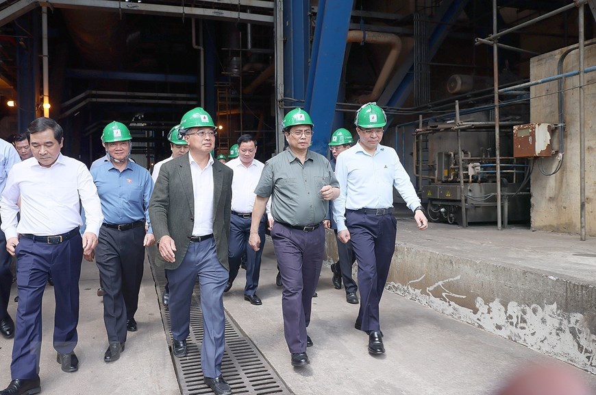 Thủ tướng dự lễ khánh thành Nhà máy nhiệt điện Thái Bình 2 | Kinh tế | Vietnam+ (VietnamPlus)