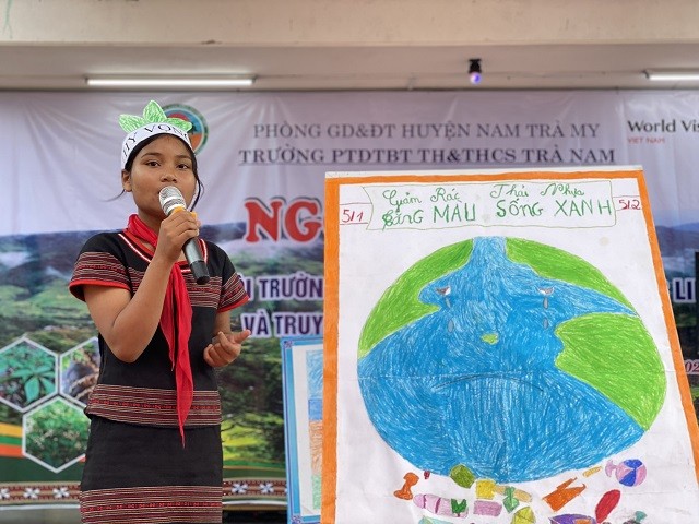 Giáo dục học sinh miền núi ở Quảng Nam bảo vệ môi trường rừng ảnh 1