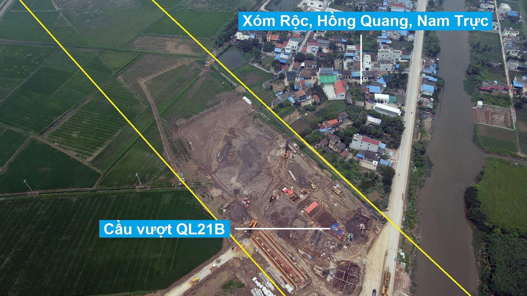Hình ảnh đường Nam Định - Lạc Quần - Đường bộ ven biển sau 5 tháng ...