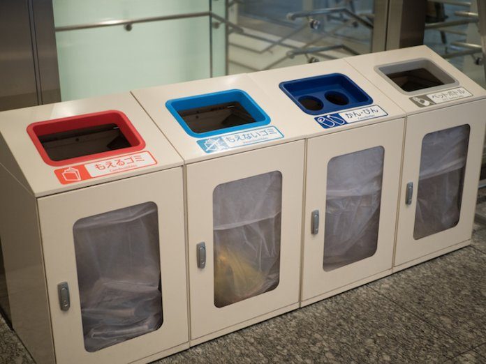 Phân loại rác ở Nhật Bản