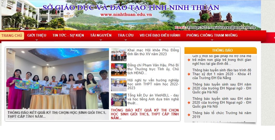 Cách tra cứu điểm thi tuyển sinh lớp 10 năm 2023 tỉnh Ninh Thuận?