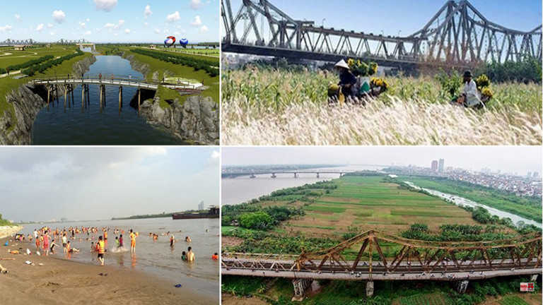 Nhận diện được giá trị không gian cảnh quan tự nhiên Sông Hồng, Hội KTS Hà Nội đã đề xuất nhiều giải pháp để khai thác giá trị không gian cảnh quan thiên nhiên, văn hóa lịch sử của sông Hồng.
