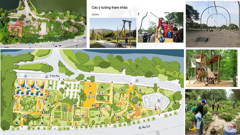Nhóm Think Playgrounds và các KTS tình nguyện Hà Nội đề xuất phương án cải tạo khu đất dự án Hello Kitty (Thành phố Hà Nội mới thu hồi) thành công viên Thắng Lợi: Công viên do cộng đồng chung tay xây dựng, vận hành, miễn phí.