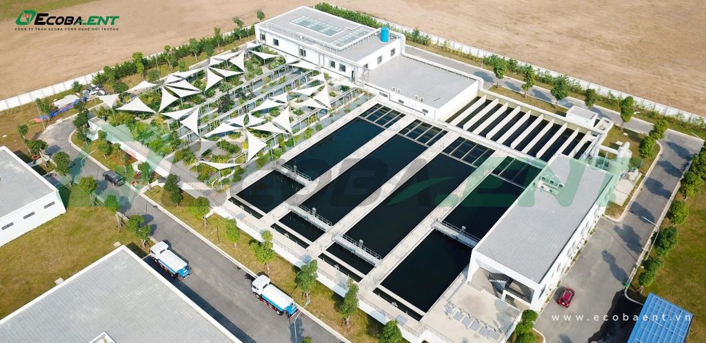 Trạm xử lý nước thải sinh hoạt tại Khu đô thị Vinhomes Ocean Park được Ecoba ENT ứng dụng công nghệ Xanh