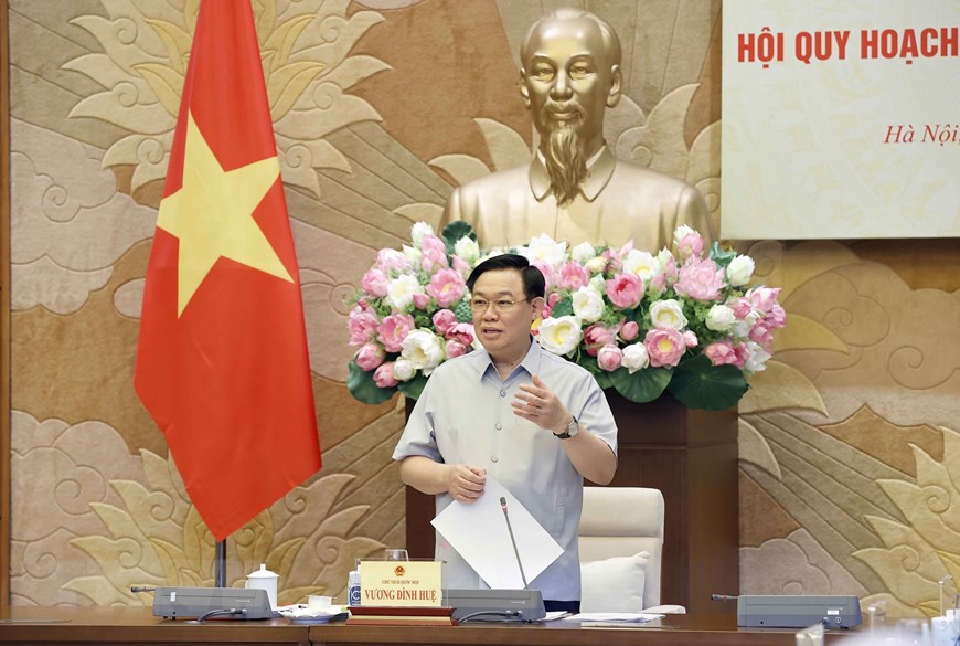 Chủ tịch Quốc hội gặp mặt Hội Quy hoạch và Phát triển Đô thị Việt Nam | Chính trị | Vietnam+ (VietnamPlus)