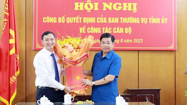 Bắc Giang bổ nhiệm Trưởng ban Tuyên giáo và Bí thư huyện Lục Ngạn ảnh 1