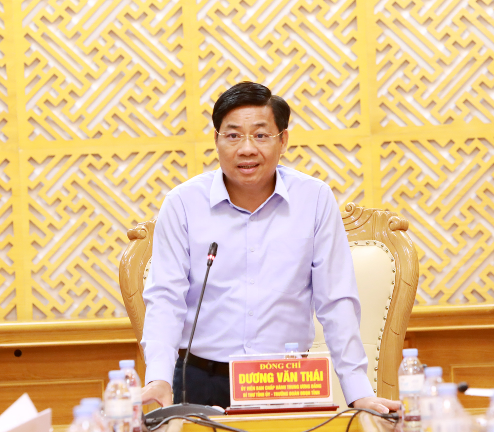 Bắc Giang, tỉnh ủy bắc giang, Bí thư tỉnh ủy dương văn thái, các nhà khoa học, y tế