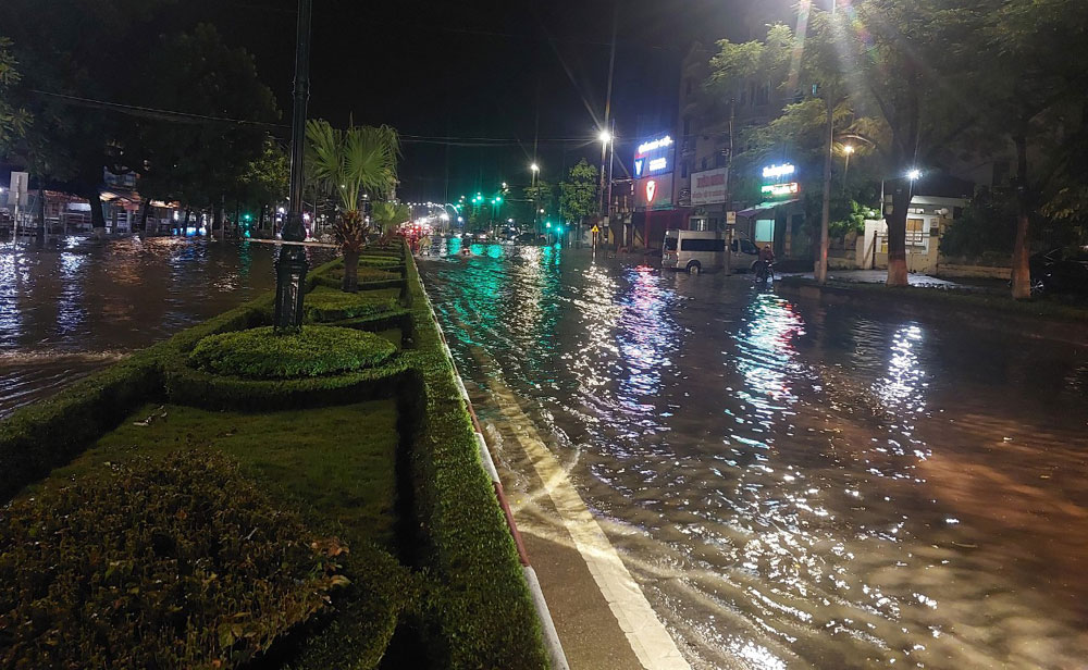 Bắc Giang, thành phố bắc giang, ngập, mưa to, úng ngập, tin tức bắc giang