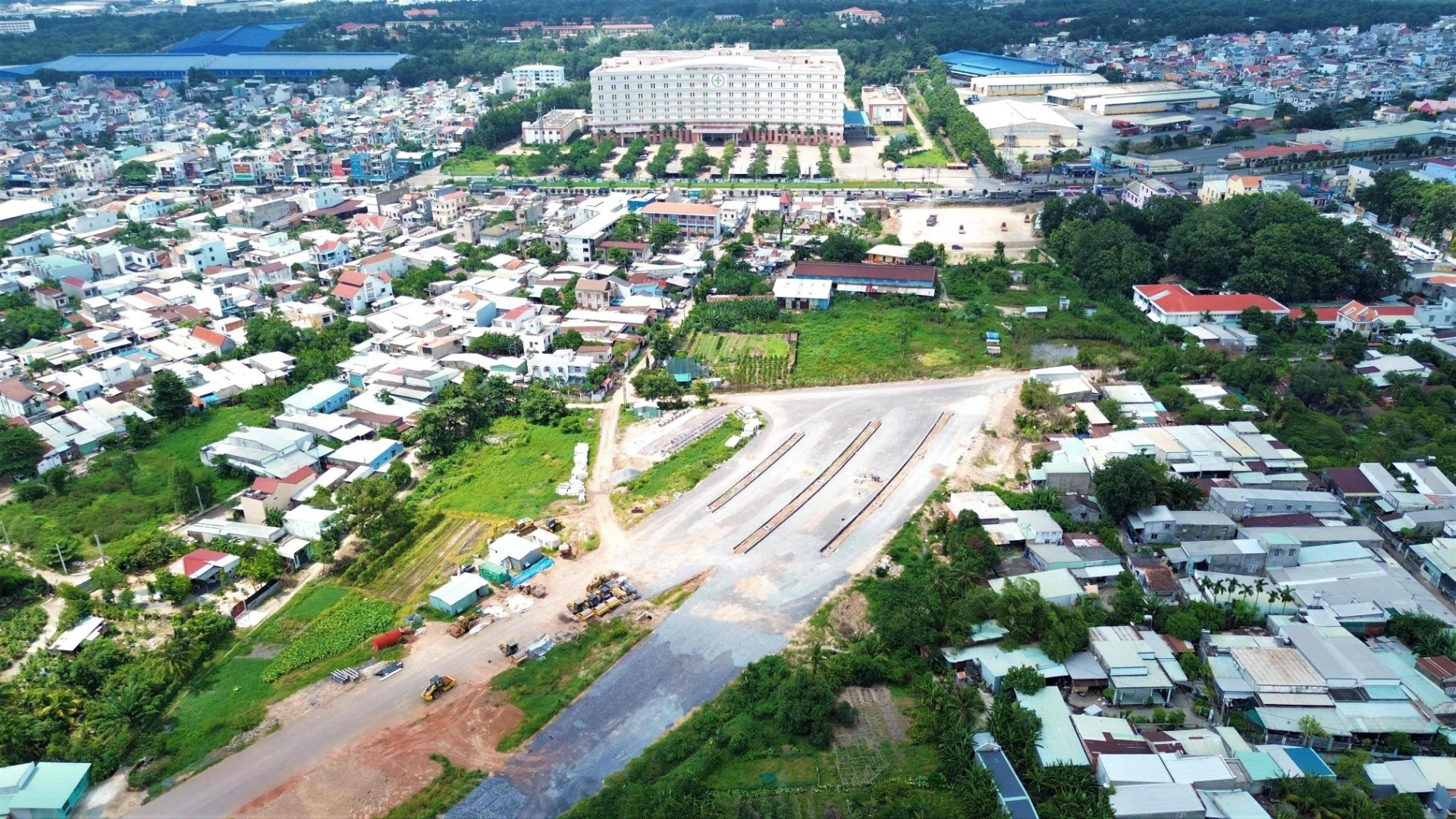 Hình ảnh Hương lộ 2 nối dài sau gần ba năm khởi công ở Biên Hòa, Đồng Nai