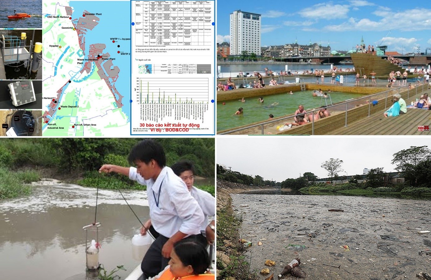Nhìn lại sau 10 năm thực hiện chiến lược Phát triển KT-XH Hà Nội 2012-2022 Bài 3: Các dự án  thoát nước và xử lý nước thải Hà Nội trong hơn 20 năm qua và 10 năm tới - Tạp chí Kiến trúc Việt Nam