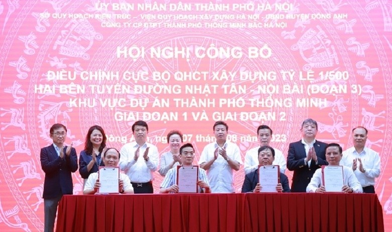 Hà Nội: Công bố điều chỉnh cục bộ quy hoạch chi tiết hai bên tuyến đường Nhật Tân - Nội Bài - Tạp chí Kiến trúc Việt Nam