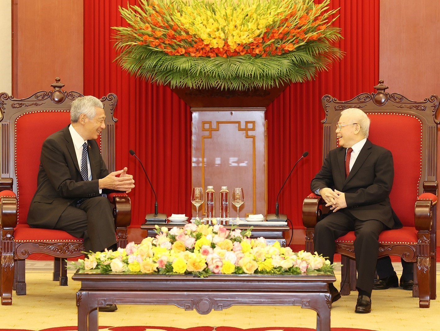 Tổng Bí thư Nguyễn Phú Trọng tiếp Thủ tướng Singapore Lý Hiển Long - Ảnh 2.