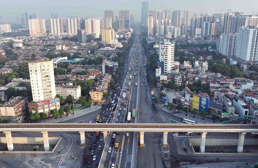 Đường Vành đai 3 ùn tắc 10km trong ngày đầu nghỉ Lễ Quốc khánh | Giao thông | Vietnam+ (VietnamPlus)