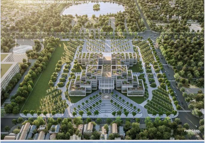 718 tỉ đồng xây dựng Trung tâm hành chính thành phố Vũng Tàu