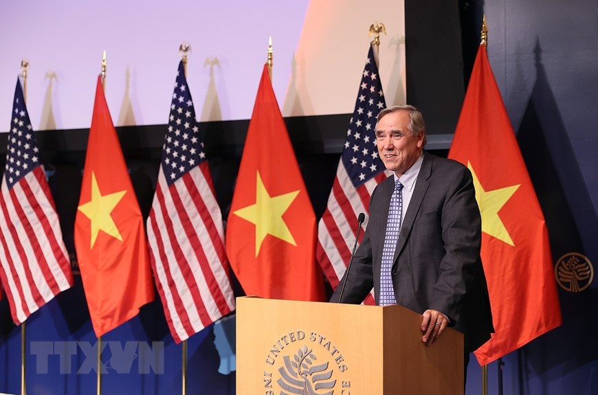 Lễ chào mừng Quan hệ Đối tác Chiến lược Toàn diện Việt Nam-Hoa Kỳ | Chính trị | Vietnam+ (VietnamPlus)