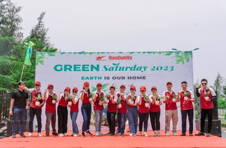 Sự kiện hành động vì môi trường xanh – sạch – đẹp tại KCN Nam Đình Vũ
