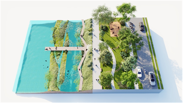 Phát triển, cải tạo và tái thiết các không gian công cộng, không gian xanh đô thị trung tâm Hà Nội