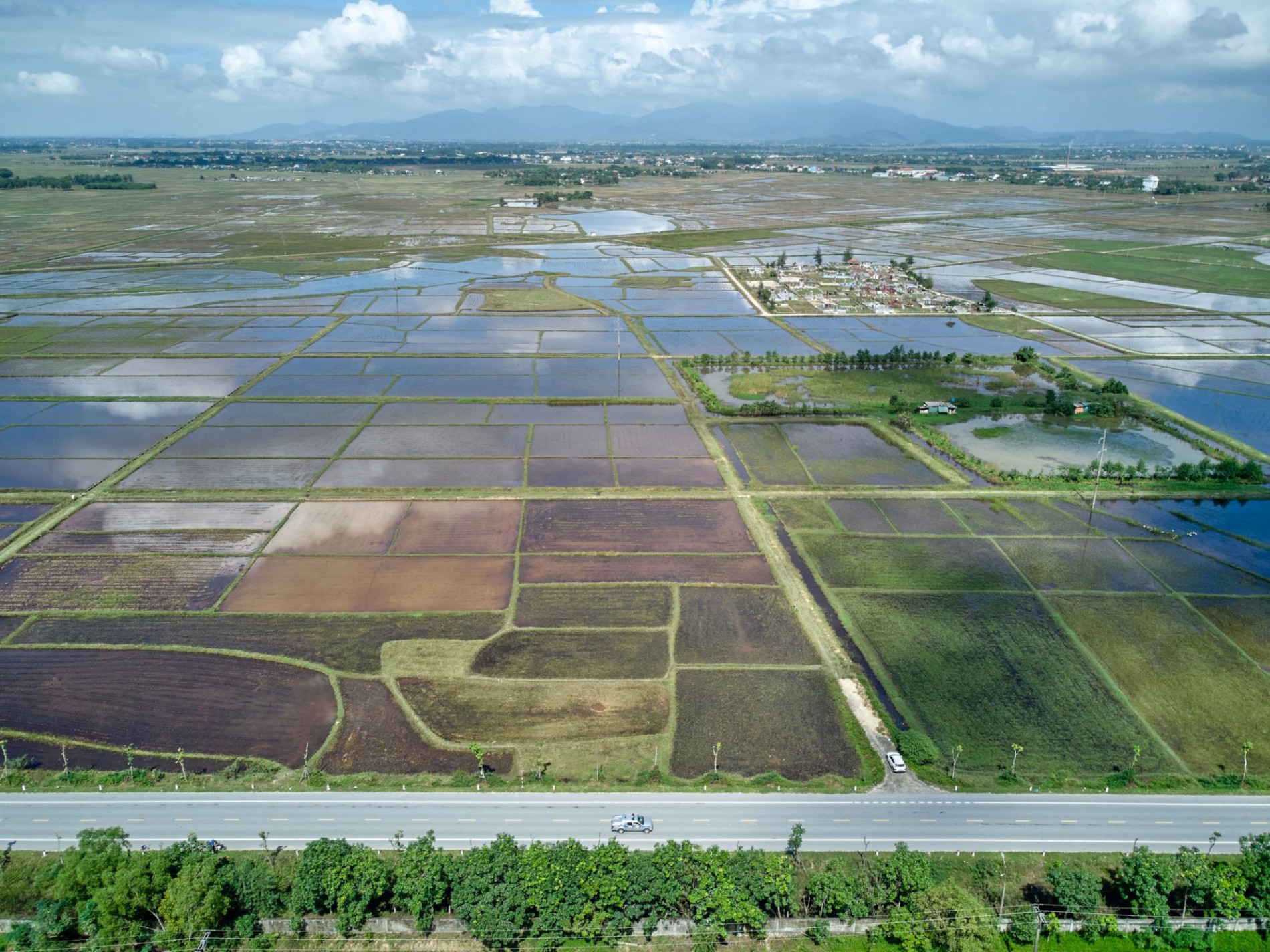 Cận cảnh khu đất sắp xây dựng KCN Bắc Thạch Hà gần 65 triệu USD của VSIP tại Hà Tĩnh