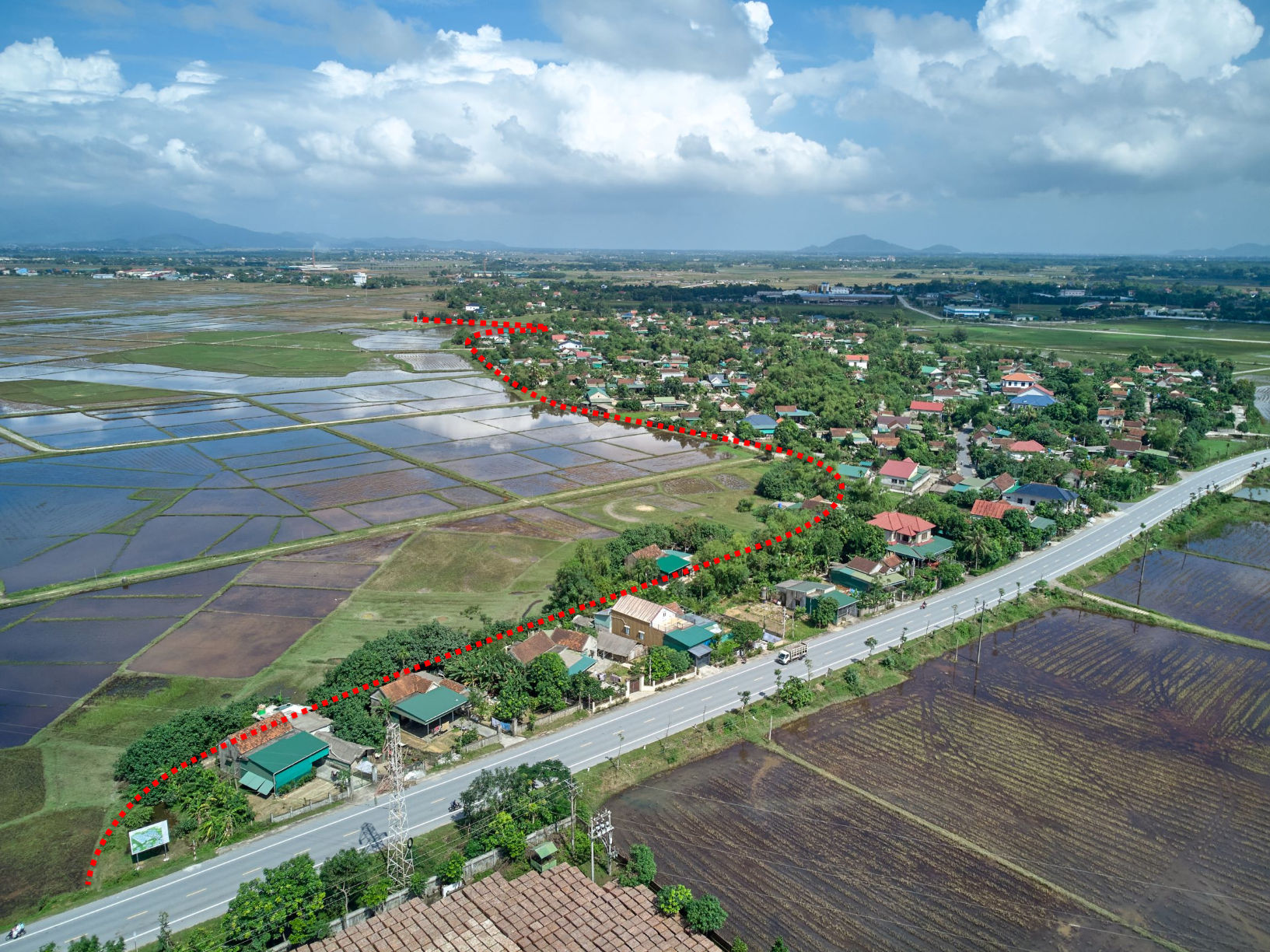 Cận cảnh khu đất sắp xây dựng KCN Bắc Thạch Hà gần 65 triệu USD của VSIP tại Hà Tĩnh