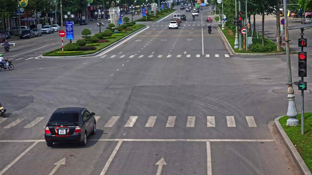 tin tức bắc giang, tỉnh bắc giang, hệ thống cameram, giám sát giao thông, công an huyện TP Bắc Giang, không chấp hành tín hiệu đèn giao thông, vi phạm trật tự an toàn giao thông