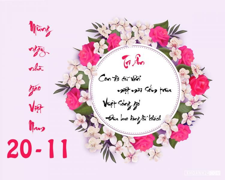 Những mẫu thiệp chúc mừng ngày Nhà giáo Việt Nam 20/11 online đẹp nhất 2023- Ảnh 17.