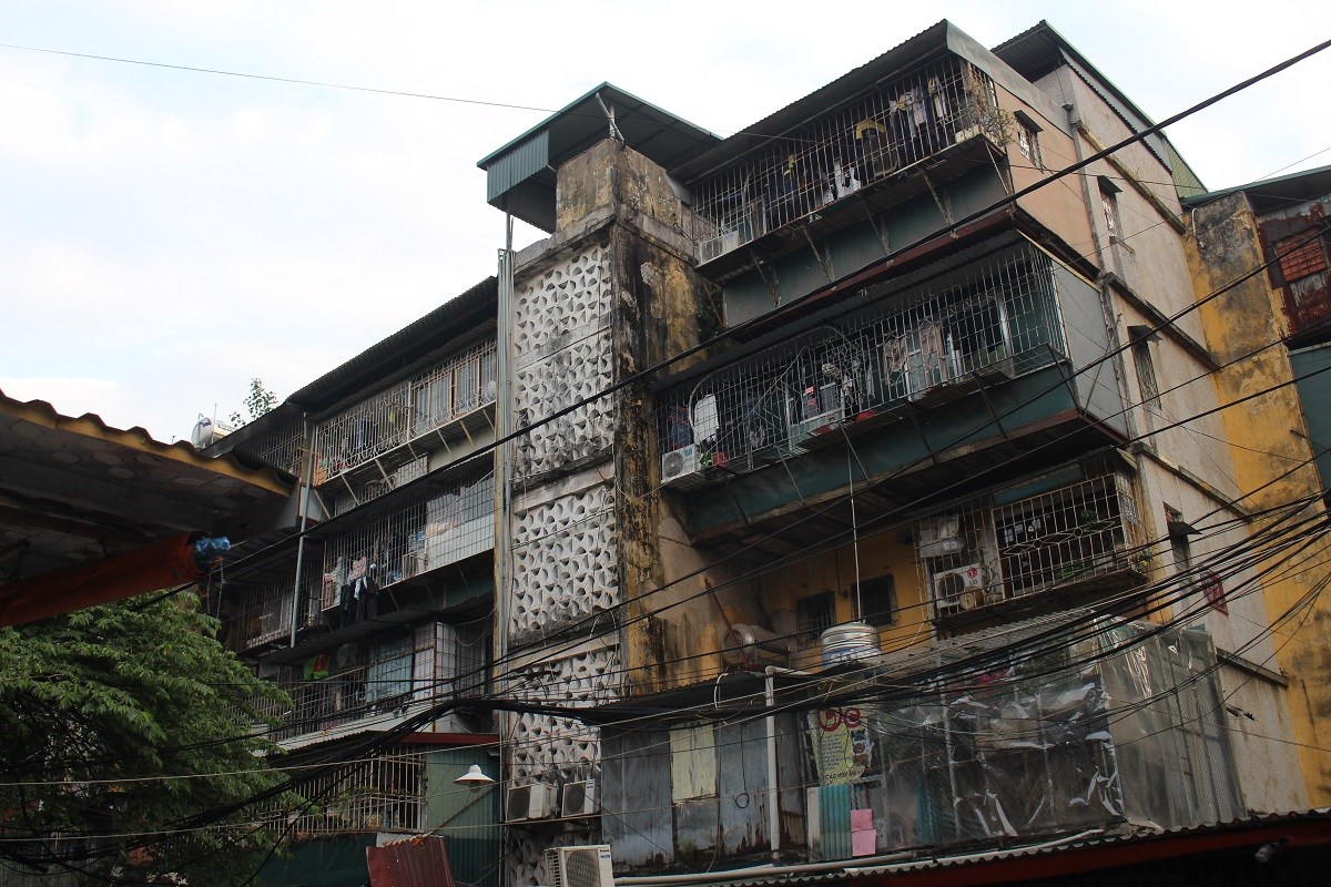 Nhiều khu nhà tập thể cũ ở Hà Nội được rao bán hàng chục triệu/m2, đắt ngang ngửa chung cư