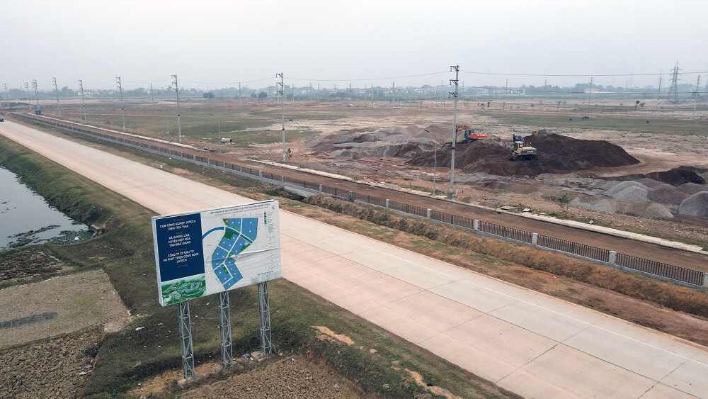 Bắc Giang khởi công tuyến đường nối Vành đai 4 tại Hiệp Hoà, sẽ tận dụng quỹ đất hai bên làm khu đô thị