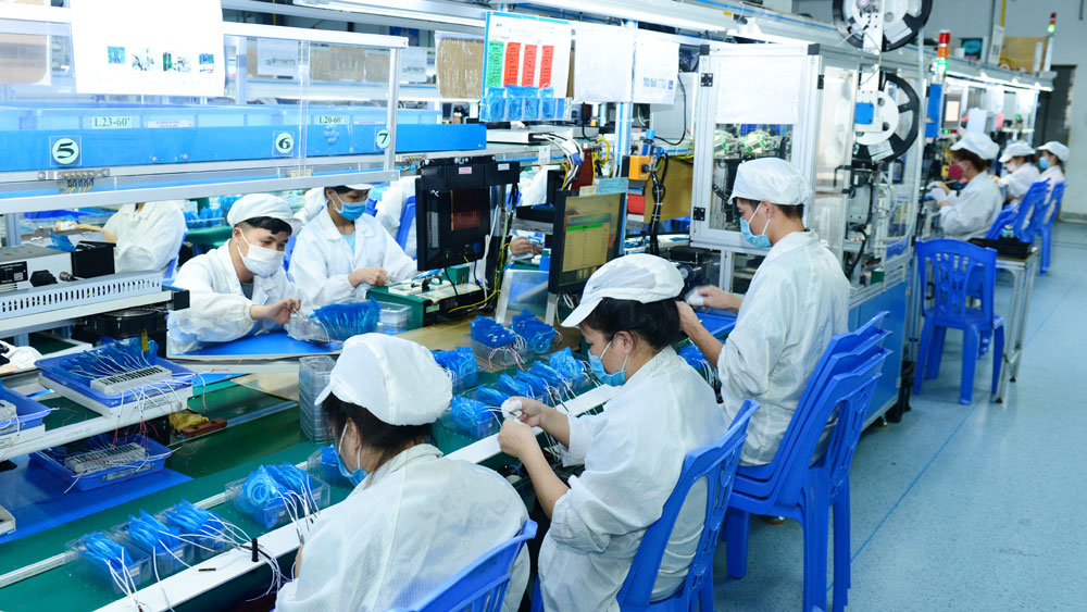 Bắc Giang, công nghiệp, khu công nghiệp, doanh nghiệp, Tết Nguyên đán Giáp Thìn, lao động