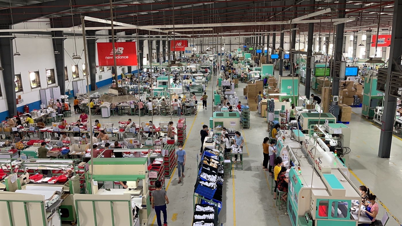 Nhà máy sản xuất giày da xuất khẩu tại Ninh Bình thuộc Công ty TNHH tập đoàn BETTER POWER.