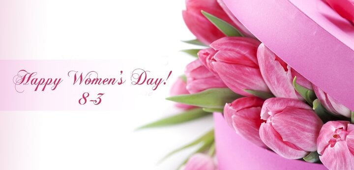 Hãy gửi lời chúc Ngày Quốc tế Phụ nữ 8/3 cho đồng nghiệp, bạn bè. (Ảnh: Pinterest)