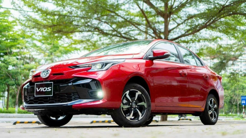 Giá lăn bánh xe Toyota Vios tháng 4/2024: Chỉ từ 458 triệu đồng