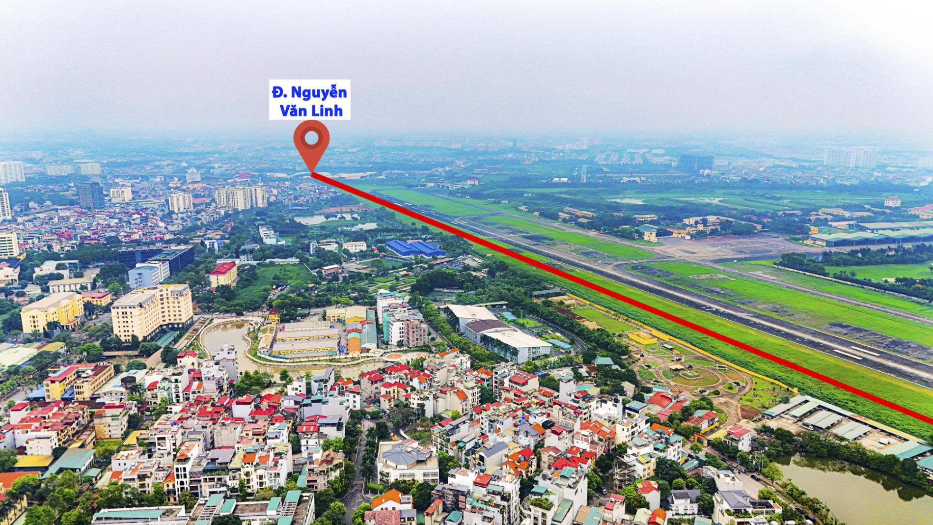 Khu vực chuẩn bị được xây “siêu cầu” 16.000 tỷ, nối 2 quận trung tâm Thủ đô với sân bay- Ảnh 10.