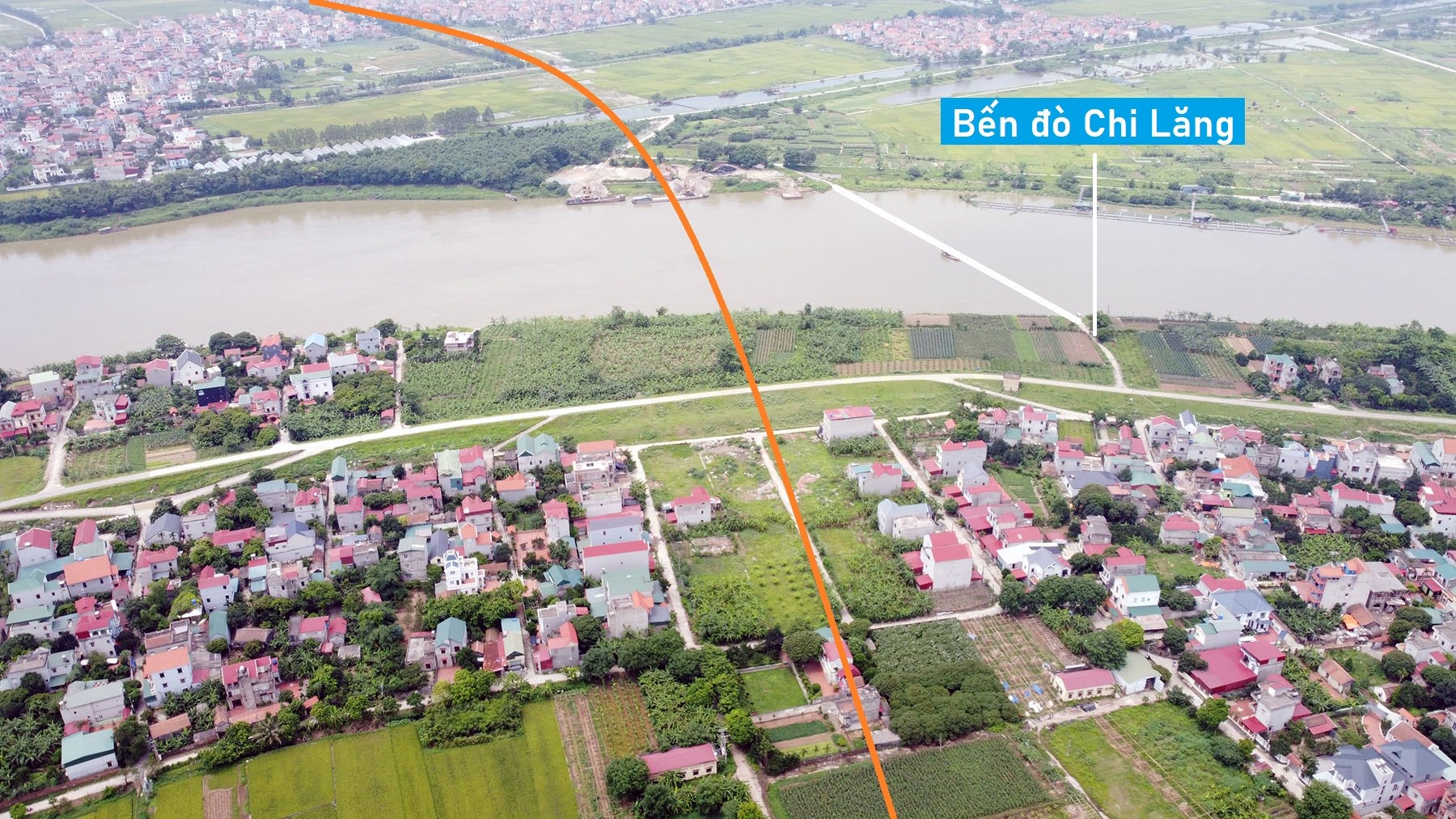 Toàn cảnh Vành đai 4 sắp xây dựng qua thị xã Quế Võ, Bắc Ninh
