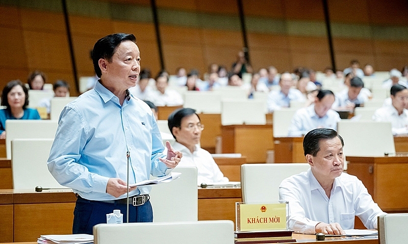 Phó Thủ tướng Trần Hồng Hà: Thời gian tới, vấn đề nguyên vật liệu cát cho các dự án sẽ được giải quyết tốt