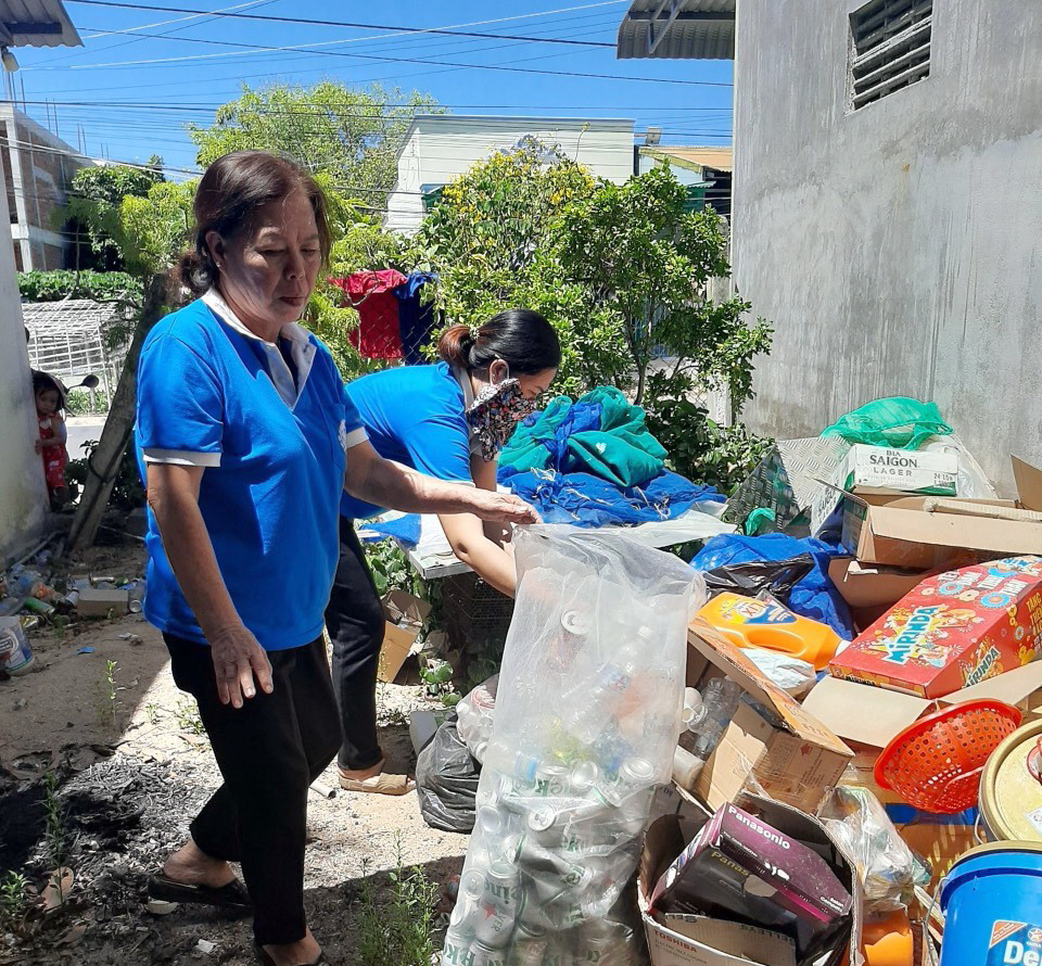 Phụ nữ TP. Cam Ranh: Nhiều mô hình hiệu quả phòng, chống rác thải nhựa