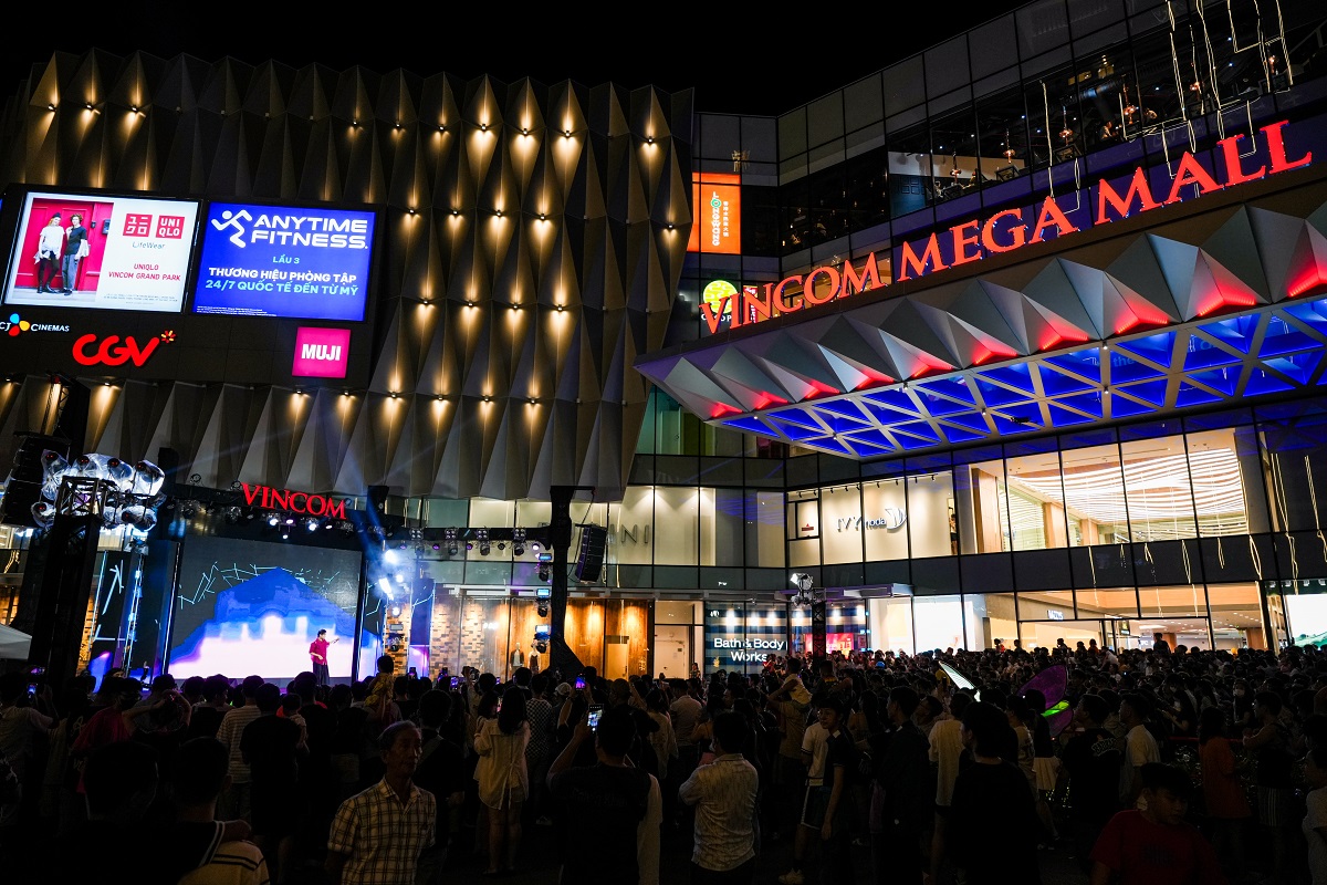 Vincom Mega Mall Grand Park với những hoạt động độc đáo sẽ là mảnh ghép quan trọng giúp nâng tầm chất sống cho cư dân