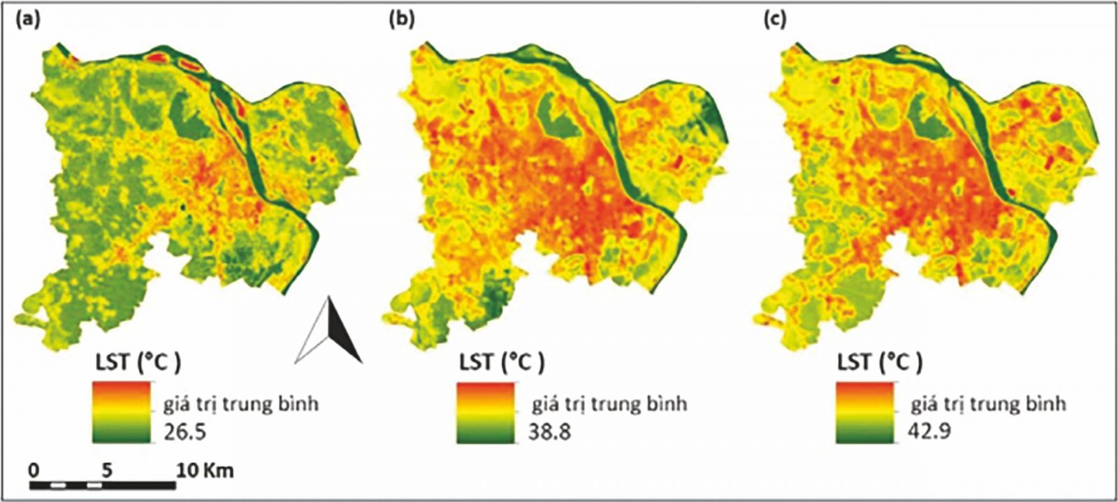 Tổng quan hiện tượng đảo nhiệt tại một số đô thị lớn của Việt Nam