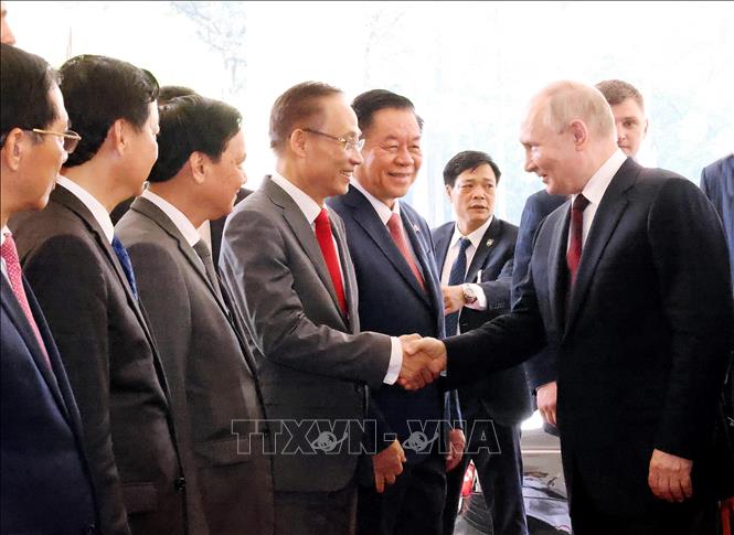 Tổng Bí thư Nguyễn Phú Trọng hội đàm với Tổng thống Liên bang Nga Vladimir Putin- Ảnh 2.