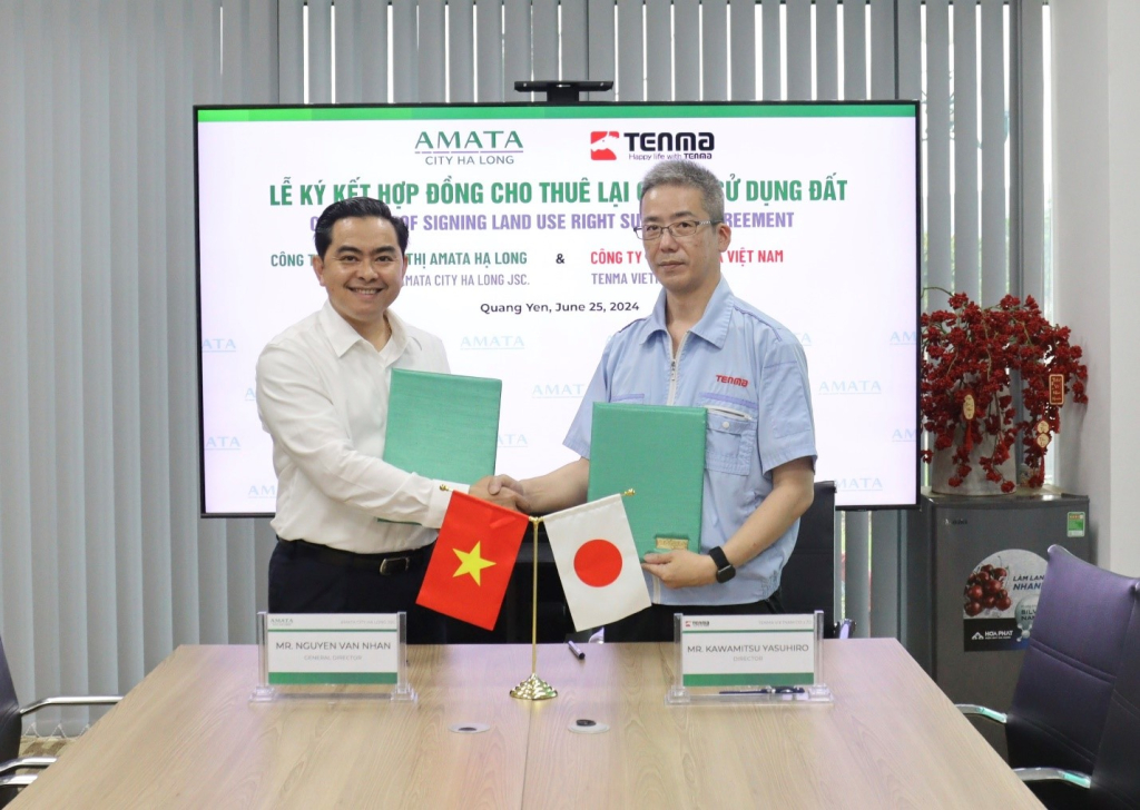 Amata City Hạ Long (Khu Công nghiệp Sông Khoai) chào đón thêm nhà đầu tư mới đến từ Nhật Bản