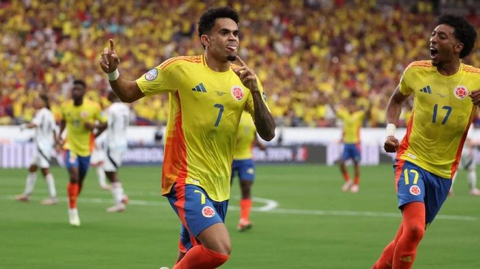 Colombia giành quyền vào tứ kết Copa America 2024 sớm 1 lượt trận. (Nguồn: Getty Images)
