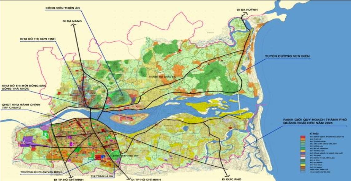 Thành phố Quảng Ngãi – Định hướng phát triển không gian (Viup - 2010)