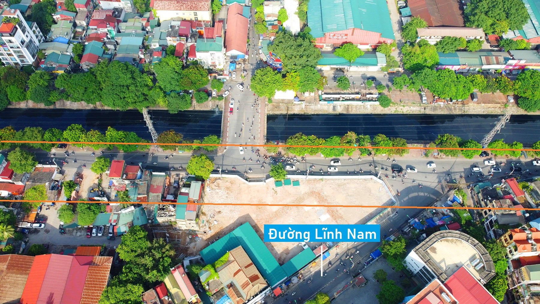 Cận cảnh nhà đất đang giải tỏa để mở rộng đường Tam Trinh