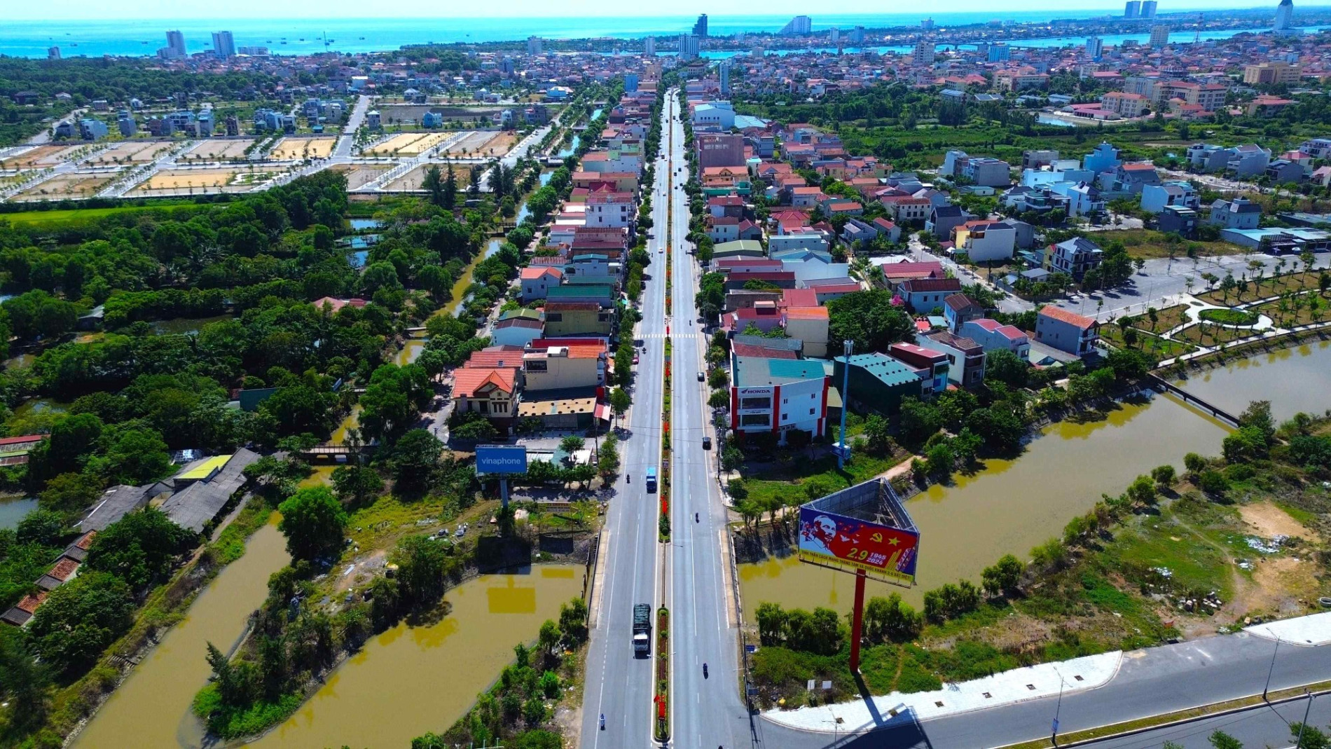 [Photostory] Vị trí sẽ xây dựng Khu đô thị Đông Bắc đường Lý Thường Kiệt tại Đồng Hới, Quảng Bình