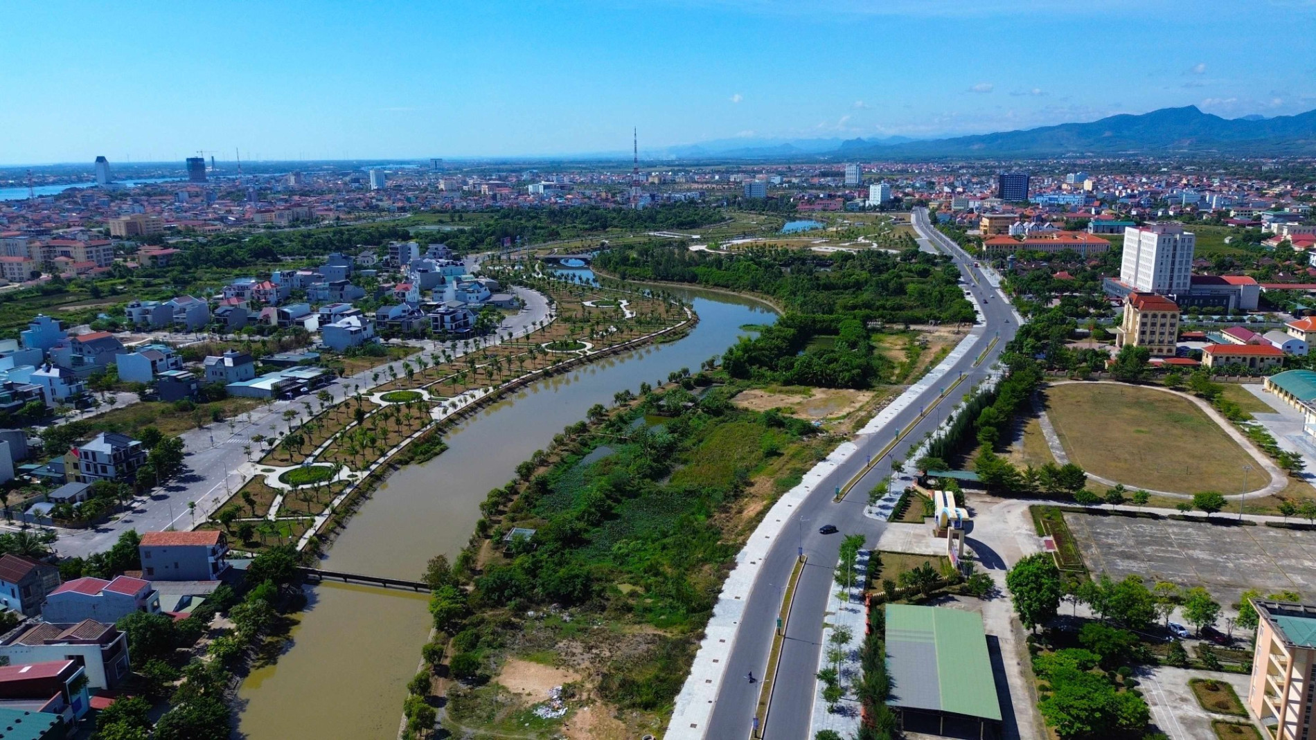 [Photostory] Vị trí sẽ xây dựng Khu đô thị Đông Bắc đường Lý Thường Kiệt tại Đồng Hới, Quảng Bình