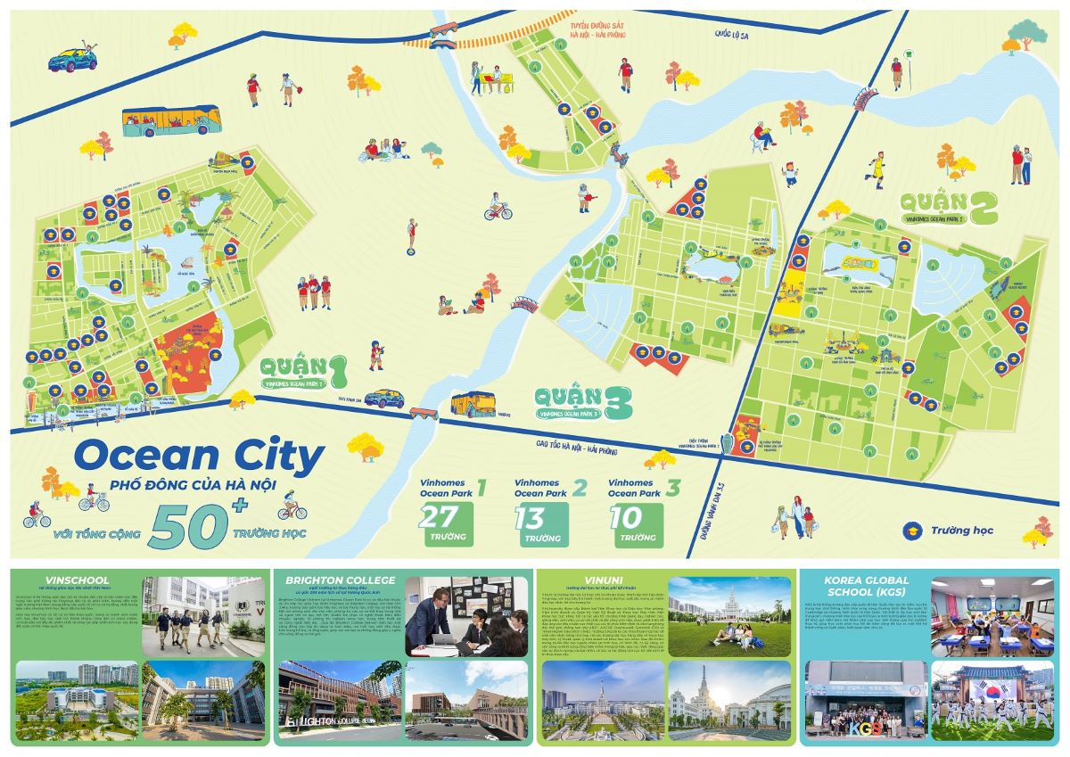 Năm học mới với ngàn trải nghiệm đáng nhớ của cư dân nhí Ocean City