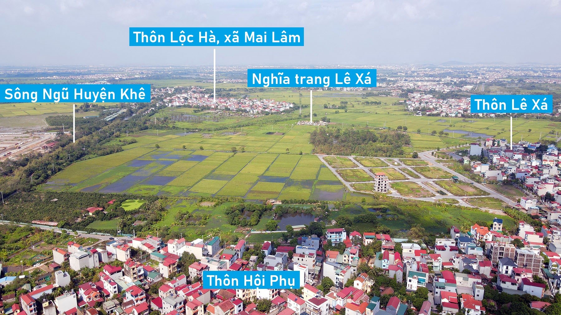 Cận cảnh khu đô thị hơn 3.113 tỷ đang mời đầu tư ở Đông Hội và Mai Lâm, Đông Anh