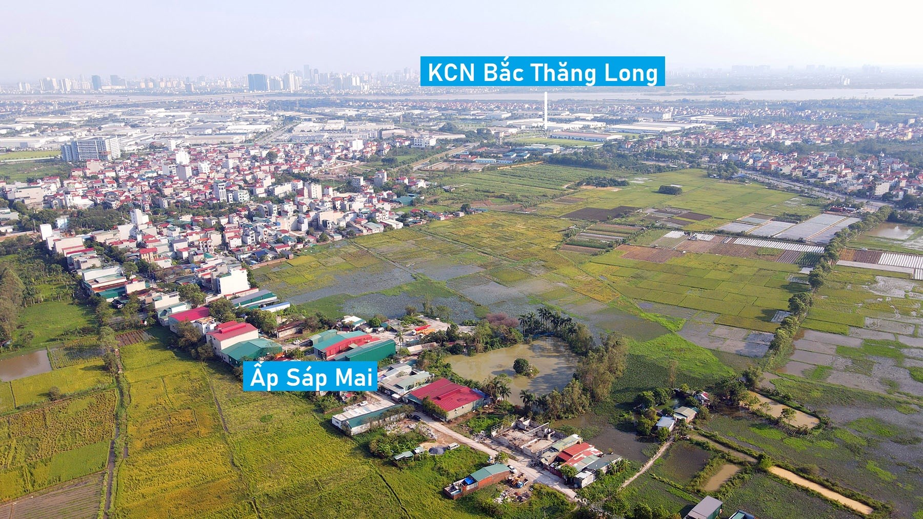 Cận cảnh khu đô thị hơn 8.120 tỷ đang mời đầu tư ở Kim Chung và Đại Mạch, Đông Anh