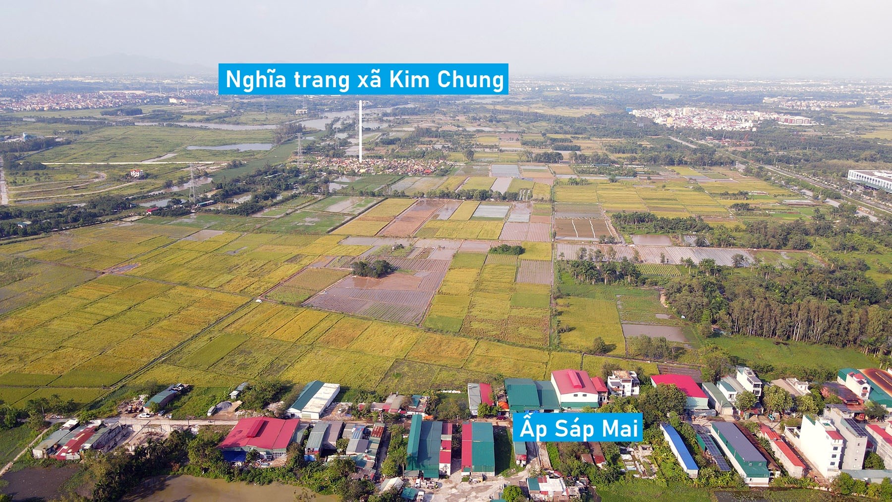 Cận cảnh khu đô thị hơn 8.120 tỷ đang mời đầu tư ở Kim Chung và Đại Mạch, Đông Anh